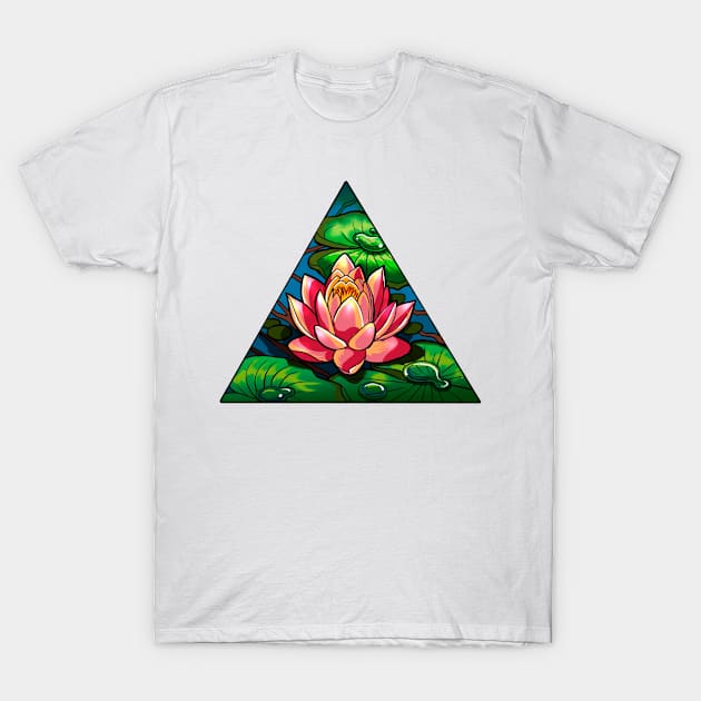 shining lotus T-Shirt by thaadox